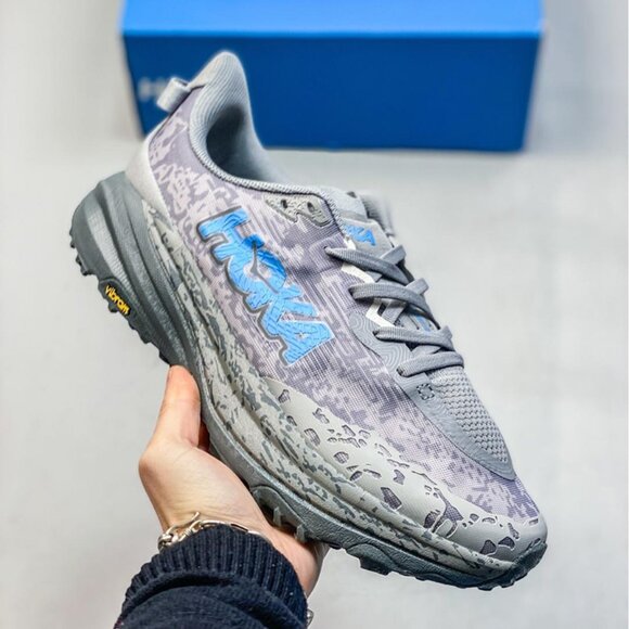 Hoka One One Skyward Grey Sports Running Shoes